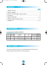 Предварительный просмотр 2 страницы Turbo Air TGIM-23W-N Manual