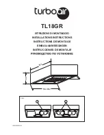 Turbo Air TL18GR Installation Instructions Manual предпросмотр