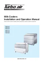 Preview for 1 page of Turbo Air TMKC-34D Installation And Operation Manual