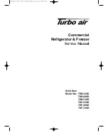 Preview for 1 page of Turbo Air TSF-23SD Service Manual