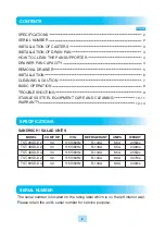 Preview for 2 page of Turbo Air TST-28SD-D2 Installation And Operation Manual