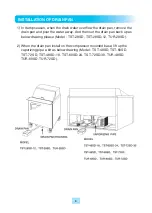 Preview for 4 page of Turbo Air TST-28SD Installation And Operation Manual