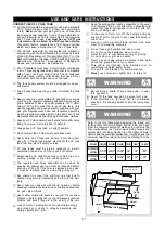 Preview for 17 page of TURBO ELITE BTE3221ALP Operator'S Manual