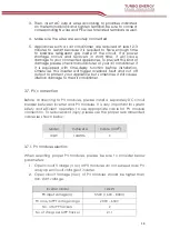 Preview for 14 page of Turbo Energy Hybrid 48V Series Instruction Manual