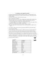 Preview for 11 page of Turbo Incanto TFM8628 User Manual