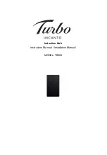 Turbo Incanto TIM29 Instruction Manual preview