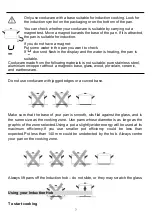 Preview for 7 page of Turbo Incanto TIM29 Instruction Manual