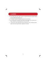 Preview for 7 page of Turbo Mira TMH317W User Manual