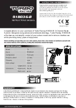 Preview for 1 page of TURBO RACING 91803G-B Instruction Manual