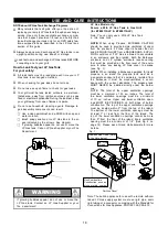 Preview for 18 page of Turbo BTE3211ALP Operator'S Manual