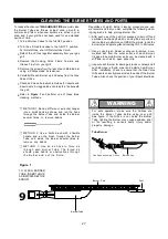 Preview for 27 page of Turbo BTE3211ALP Operator'S Manual