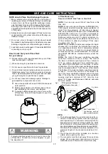 Предварительный просмотр 17 страницы Turbo BTH2621ALP Operator'S Manual