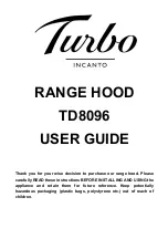 Предварительный просмотр 1 страницы Turbo Incanto TD8096 User Manual