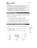 Preview for 6 page of Turbo TGS-112 Instruction Manual