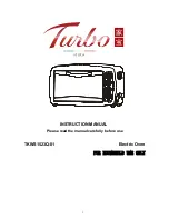 Turbo TKWS1523Q-01 Instruction Manual предпросмотр