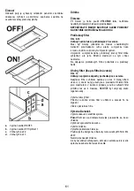 Preview for 61 page of Turboair TT26 Instruction On Mounting And Use Manual