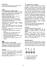 Preview for 31 page of Turboair TURBO CERTOSA AN/A/60/PB Instruction On Mounting And Use Manual