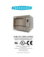 TurboChef C3-Multi Service And Repair Manual preview