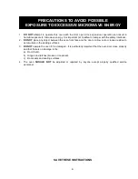 Предварительный просмотр 7 страницы TurboChef C3-Multi Service And Repair Manual