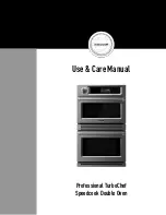 Preview for 1 page of TurboChef Speedcook Use & Care Manual