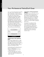 Preview for 8 page of TurboChef Speedcook Use & Care Manual