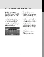 Preview for 9 page of TurboChef Speedcook Use & Care Manual