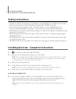 Preview for 2 page of TurboChef TD030* 208 Installation Instructions Manual