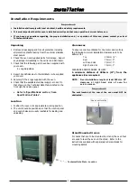 Предварительный просмотр 6 страницы turbofan E30M3 Installation And Operation Manual