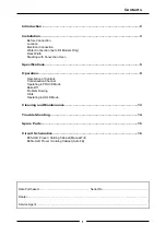 Preview for 3 page of turbofan E85-12HLD Installation & Operation Manual