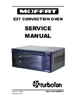 turbofan Moffat E27 Service Manual preview