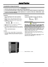 Preview for 8 page of turbofan P Series Installation And Operation Manual