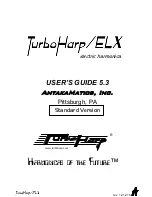 Turboharp ELX User Manual preview