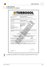 Предварительный просмотр 7 страницы Turbosol Beton Master Operation And Maintenance Manual