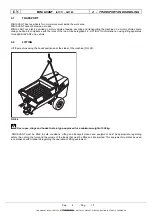 Preview for 14 page of Turbosol MINI AVANT Use And Maintenance Manual