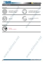 Preview for 6 page of Turbosol UNI 30 D Instructions For Use And Maintenance Manual