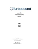 Предварительный просмотр 1 страницы Turbosound QLight TQ-115DP User Manual