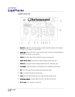 Предварительный просмотр 8 страницы Turbosound QLight TQ-440SP User Manual