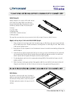 Предварительный просмотр 5 страницы Turbosound TCS-1061 Quickstart and rigging User Manual