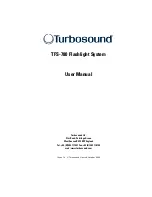 Turbosound TFS-780 User Manual preview