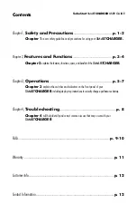 Preview for 3 page of TurboStart SMARTCHARGER CHG25A User Manual