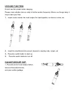 Предварительный просмотр 5 страницы TurboTronic CleanTech TT-CT20 Instruction Manual