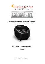 TurboTronic Cook Pro 51 Instruction Manual preview