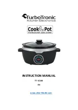 TurboTronic COOK PRO POT TT-SC100 Instruction Manual preview