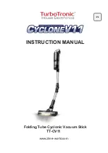 TurboTronic CYCLONE V11 Instruction Manual preview