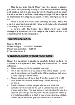 Preview for 2 page of TurboTronic Master Mixer TT-015 Instruction Manual