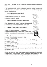 Предварительный просмотр 5 страницы TurboTronic Master Mixer TT-015 Instruction Manual