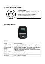 Preview for 9 page of TurboTronic Sport-Tronic ElliptiForce X7 Owner'S Manual