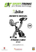 Preview for 1 page of TurboTronic Sport-Tronic X-bike ST-X6 Owner'S Manual