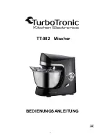 Предварительный просмотр 12 страницы TurboTronic TT-002 Instruction Manual