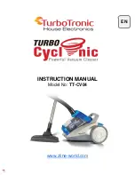 Preview for 1 page of TurboTronic Turbo Cyclonic TT-CV04 Instruction Manual